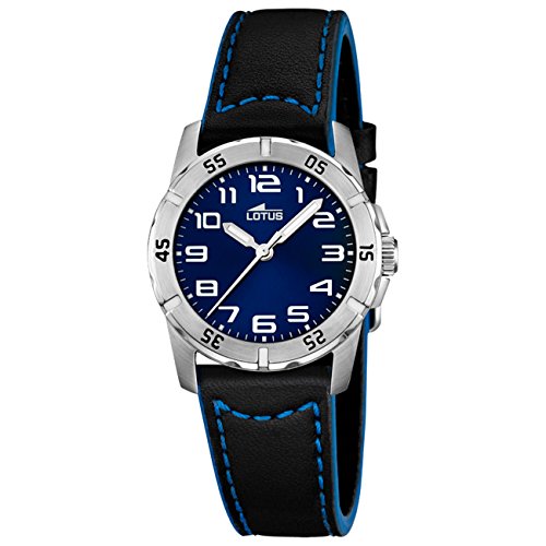 Lotus Reloj Analógico para Niños de Cuarzo con Correa en Cuero 15945/B Lotus Reloj Analógico para Niños de Cuarzo con Correa en Cuero 15945/B