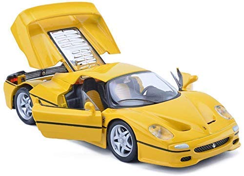 L.TSN Modelo de Coche Modelo de Coche Coche 1: 24 Compatible con Ferrari-F50 Adornos de Juguete Colección de Coches Deportivos Joyas 19x8x5CM