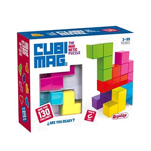 Lúdilo infantiles, niños, Puzzles 3D, Juegos magnéticos de viaje, Juguetes educativos, multicolor (CUBIMAGes un increíble rompecabezas ma) , color/modelo surtido