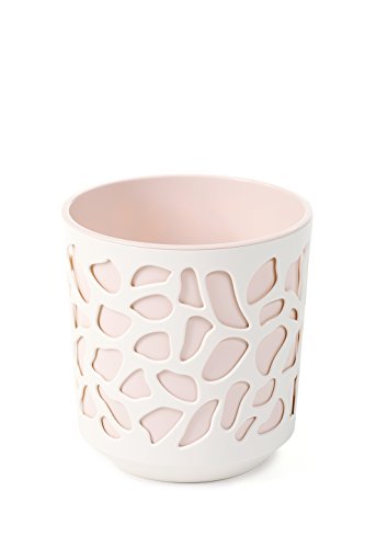 Maceta DUET Ø 195 mm | Carcasa de flores | Multicolor | Macetas coloridas para interiores y exteriores, plástico, ecru + light beige, Ø 195 mm Maceta DUET Ø 195 mm | Carcasa de flores | Multicolor | Macetas coloridas para interiores y exteriores, plástico, ecru + light beige, Ø 195 mm