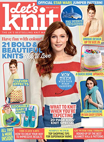 Magazine Let’s Knit – Have Fun With Colour! 21 Blod & Beautiful Knits February 2021: (PDF) From (English Edition) Magazine Let’s Knit – Have Fun With Colour! 21 Blod & Beautiful Knits February 2021: (PDF) From (English Edition)
