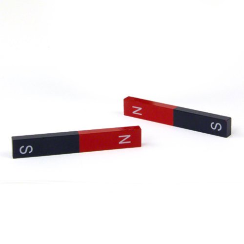 Magnet Expert - Barras magnéticas educativas con norte y sur (11 x 6 x 75 mm) Magnet Expert - Barras magnéticas educativas con norte y sur (11 x 6 x 75 mm)