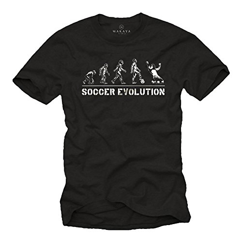 MAKAYA Camisetas de Futbol Baratas Soccer Evolution - Hombre L