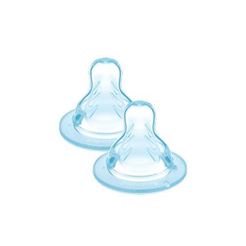 MAM Tetina nº 3 (2 unidades), Tetinas de silicona de fácil aceptación para los bebés, tetinas de flujo rápido y superficie suave para biberón MAM, 4+ meses MAM Tetina nº 3 (2 unidades), Tetinas de silicona de fácil aceptación para los bebés, tetinas de flujo rápido y superficie suave para biberón MAM, 4+ meses