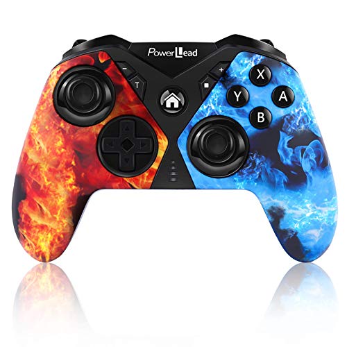 Mando para Nintendo Switch, PowerLead Wireless Controladors para Switch, Dual Vibration Gamepad para Switch, Controller de Seis Ejes para Nintendo Switch/Lite,Regalos para hombre y mujer Mando para Nintendo Switch, PowerLead Wireless Controladors para Switch, Dual Vibration Gamepad para Switch, Controller de Seis Ejes para Nintendo Switch/Lite,Regalos para hombre y mujer