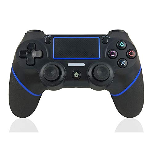 Mando para PS4 Mando Inalámbrico para PS4/Pro/Slim/ PC Gamepad Wireless Bluetooth Controlador Joystick con Vibración Doble Remoto Compatible para PS4 con panel táctil y conector de audio Mando para PS4 Mando Inalámbrico para PS4/Pro/Slim/ PC Gamepad Wireless Bluetooth Controlador Joystick con Vibración Doble Remoto Compatible para PS4 con panel táctil y conector de audio