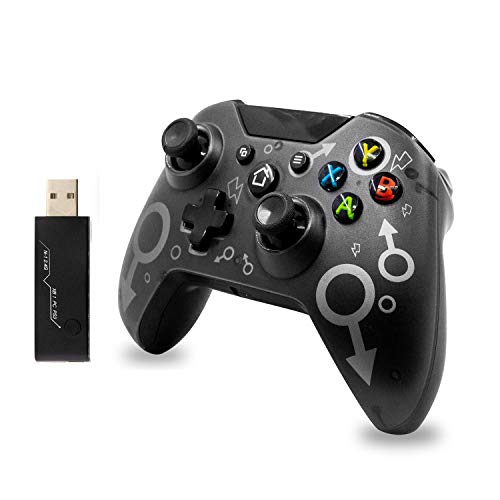 Mando Xbox One inalámbrico compatible con PC Windows 7/8/10 , PS3 Joystick para juegos , Gamepad con diseño ergonómico mejorado Mando Xbox One inalámbrico compatible con PC Windows 7/8/10 , PS3 Joystick para juegos , Gamepad con diseño ergonómico mejorado
