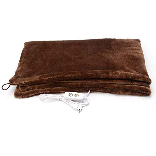 Manta Calefactora con Función De Apagado Automático 45 X 80 Cm, Manta Calefactora Eléctrica con 3 Niveles De Calor, Almohadilla Calefactora Recargable Y Lavable para Home Travel Car Office (Kaffee) Manta Calefactora con Función De Apagado Automático 45 X 80 Cm, Manta Calefactora Eléctrica con 3 Niveles De Calor, Almohadilla Calefactora Recargable Y Lavable para Home Travel Car Office (Kaffee)