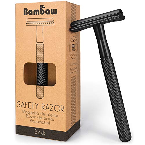 Maquinilla de Afeitar Clásica Negro | Maquinilla de Afeitar para Hombre | Cuchilla de Afeitar | Compatible con Todas las Hojas de Afeitar | Productos Ecológicos | Maquinilla de Afeitar | Bambaw Maquinilla de Afeitar Clásica Negro | Maquinilla de Afeitar para Hombre | Cuchilla de Afeitar | Compatible con Todas las Hojas de Afeitar | Productos Ecológicos | Maquinilla de Afeitar | Bambaw