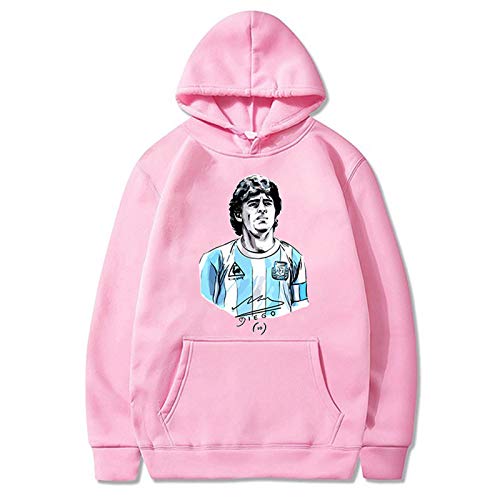 Maradona suéter con capucha pareja pareja deportes casual jaquevero chaqueta de los hombres Sudadera con capucha con capucha con capucha con capucha con capucha con capucha Casual con bolsillo,23,XXXL