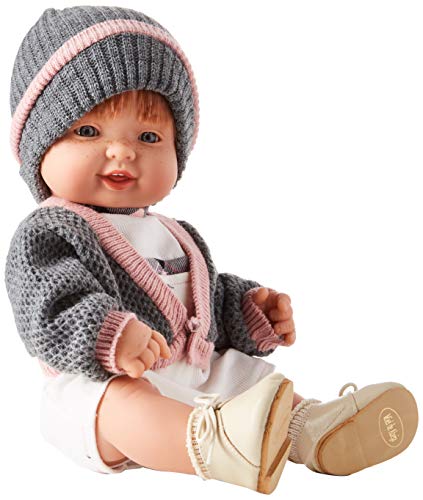 Mariquita Pérez - Cuco Conjunto, Color Blanco, Gris y Rosa (Miel de Abeja MA03668) Mariquita Pérez - Cuco Conjunto, Color Blanco, Gris y Rosa (Miel de Abeja MA03668)