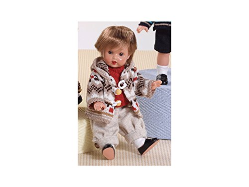 Mariquita Pérez - Mini Juanín pantalón y Chaqueta Cenefa, Color Beige (MJP05008) Mariquita Pérez - Mini Juanín pantalón y Chaqueta Cenefa, Color Beige (MJP05008)