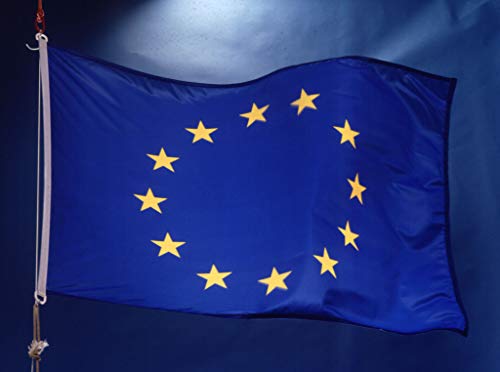 MARQUISE & LOREAN Bandera Europea Grande Súper Resistente Apoya a la Unión Europea Si Te Sientes Europeo Mira