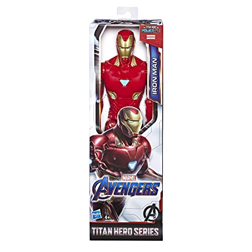 Marvel Avengers: Endgame – Iron Man Titan Hero Compatible con Power FX (Figura de acción de 30 cm, Power FX no Incluido)