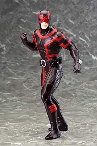 Marvel Cyclops Figura, Color Negro, Rojo, 20 cm (Bandai KOTKTOMK183)