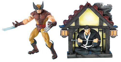 Marvel Legends Series 6 Action Figure Brown Costume Wolverine Marvel Legends Series 6 Action Figure Brown Costume Wolverine