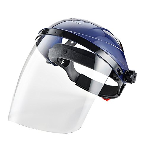 Máscara de seguridad con visera y protector transparente Máscara de seguridad con visera y protector transparente