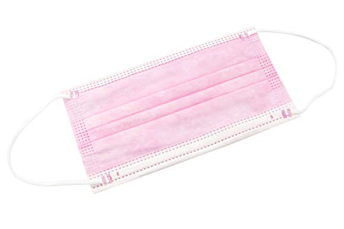Mascarillas Higiénicas Desechables de Un Sólo Uso, 3 capas 50 unidades (Rosa) Mascarillas Higiénicas Desechables de Un Sólo Uso, 3 capas 50 unidades (Rosa)