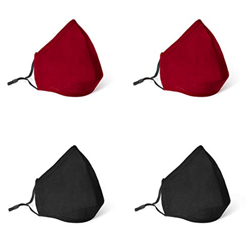 Mascarillas Higiénicas Reutilizables Lavables - Algodón 100% - Incluye 4 mascarillas y 50 filtros. (PACK 10) Mascarillas Higiénicas Reutilizables Lavables - Algodón 100% - Incluye 4 mascarillas y 50 filtros. (PACK 10)