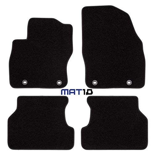MAT10 - Black-Line: Ford Focus II Compacto y Turnier Año de construcción 2004 – 07 – 2012 – 09 Auto alfombras Auto Alfombrillas Dilour Aguja Fieltro 4 Piezas Negro Ajuste garantizado MAT10 - Black-Line: Ford Focus II Compacto y Turnier Año de construcción 2004 – 07 – 2012 – 09 Auto alfombras Auto Alfombrillas Dilour Aguja Fieltro 4 Piezas Negro Ajuste garantizado
