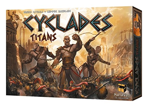 Matagot Cyclades Titans - Juego de mesa, de 3 a 6 jugadores