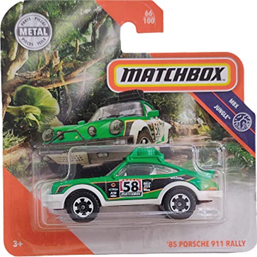 Matchbox '85 Porsche 911 Rally 66/100 MBX Jungle 2020