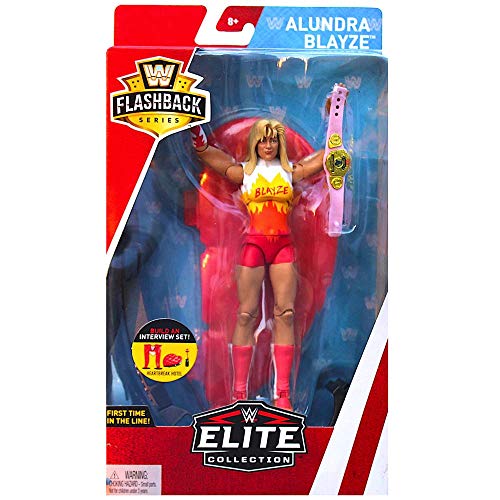 Mattel Flashback de la WWE Elite Serie Colección Exclusiva Alundra Incendio madusa Figura de acción