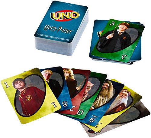 Mattel Games UNO - Harry Potter, Juego de Cartas Para Niños, Multicolor, FNC42 Mattel Games UNO - Harry Potter, Juego de Cartas Para Niños, Multicolor, FNC42