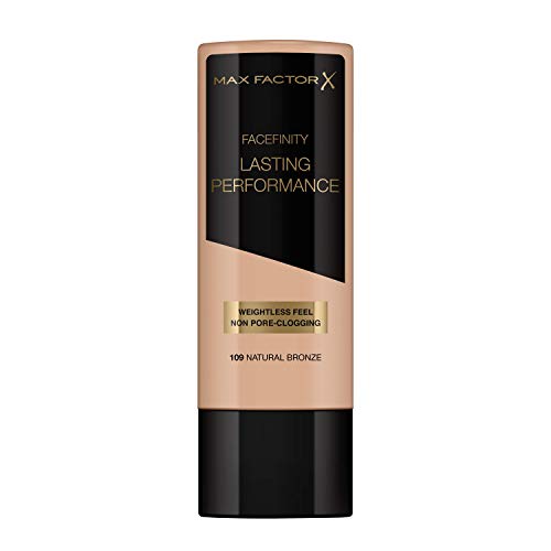 Max Factor Lasting Performance Base De Maquillaje Líquida Tono 109 Natural Bronze - 35 ml Max Factor Lasting Performance Base De Maquillaje Líquida Tono 109 Natural Bronze - 35 ml