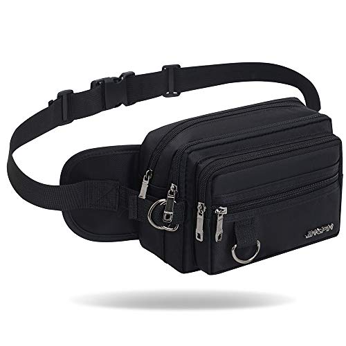 MaYee Riñonera Hombre | Riñonera Deportiva Impermeable | Riñoneras Multifuncional Nylon con 4 Bolsillos para Correr,Camina el Perro,Bicicleta,Viaje,Excursionismo MaYee Riñonera Hombre | Riñonera Deportiva Impermeable | Riñoneras Multifuncional Nylon con 4 Bolsillos para Correr,Camina el Perro,Bicicleta,Viaje,Excursionismo