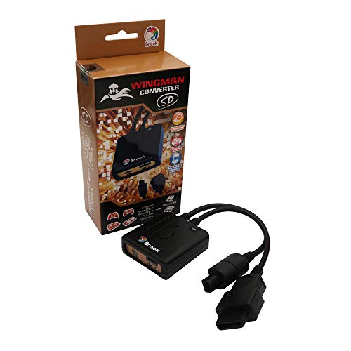 Mcbazel Brook Wingman SD Converter for Xbox 360/Xbox One/Xbox Elite 1&2/PS3/PS4/Switch Pro Controller to Sega Dreamcast and Saturn Console Adpater