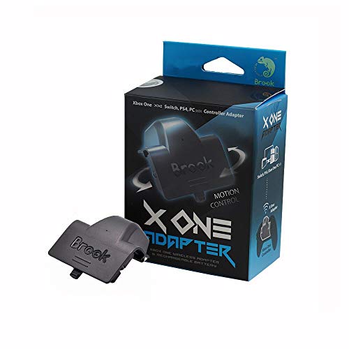 Mcbazel Brook X ONE Adaptador inalámbrico y batería de carga para Xbox One a PS4 Nintendo Switch PC - con llavero gratis