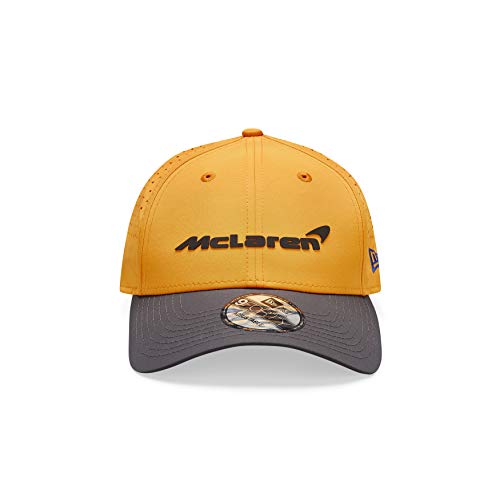 McLaren - Colección Oficial de Productos de Fórmula 1 2020 - Gorra de Beisbol Team 9Forty - Logotipo del Equipo - Hombres - Naranja - Talla única