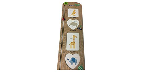 Medidor de altura. Tabla de crecimiento para colgar en la pared, con portafotos para niños y niñas, decoración de la habitación infantil. Dakota. 1 unidad (Marrón Madera Natural) Medidor de altura. Tabla de crecimiento para colgar en la pared, con portafotos para niños y niñas, decoración de la habitación infantil. Dakota. 1 unidad (Marrón Madera Natural)