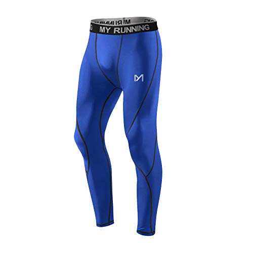 MEETYOO Leggings Hombre, Pantalón de Compresión Secado Rápido Pantalones Deporte Mallas Largas para Running Fitness Yoga MEETYOO Leggings Hombre, Pantalón de Compresión Secado Rápido Pantalones Deporte Mallas Largas para Running Fitness Yoga