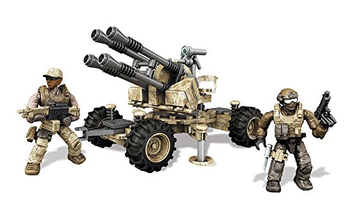 Mega Bloks -Vehículo Anti-aéreo, Call of Duty, Juego de construcción (Mattel DKX53)