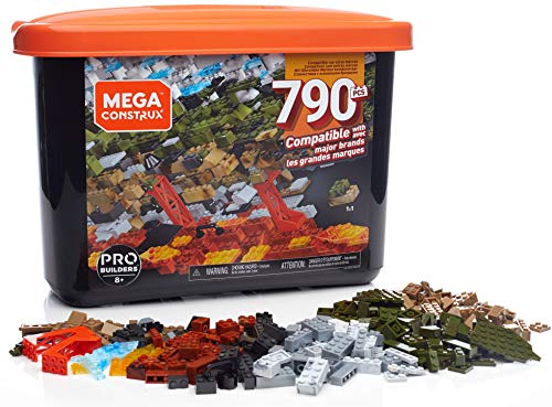 Mega Construx Caja PRO de 790 piezas y bloques de construcción para niños +8 años (Mattel GJD26) , color/modelo surtido Mega Construx Caja PRO de 790 piezas y bloques de construcción para niños +8 años (Mattel GJD26) , color/modelo surtido
