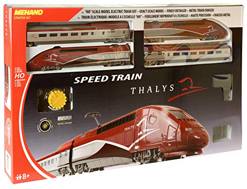 Mehano - Juguete de modelismo ferroviario Escala HO (H0 Start-Set TGV Thalys T106) Mehano - Juguete de modelismo ferroviario Escala HO (H0 Start-Set TGV Thalys T106)