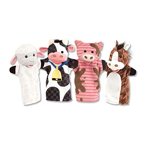 Melissa & Doug - Títeres de Mano con Animales de Granja (19080) Melissa & Doug - Títeres de Mano con Animales de Granja (19080)