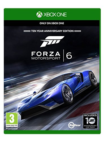 Microsoft Forza Motorsport 6 - Juego (Xbox One, Soporte físico, Racing, Turn 10 Studios, E (para todos))