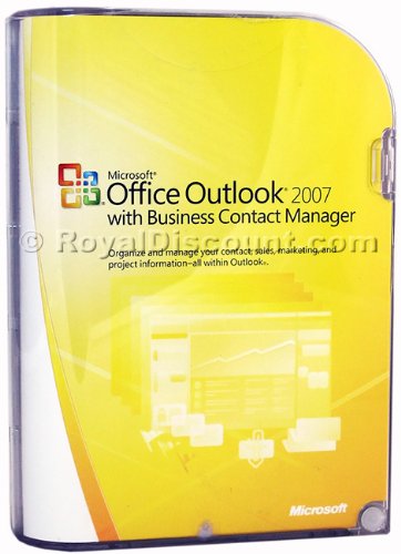 Microsoft Outlook 2007 w/ Business Contact Manager, DE - Autoedición (DE, Caja, 1 usuario(s), 1536 MB, 256 MB, 500 MHz)