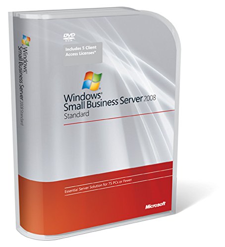 Microsoft Windows Small Business Server 2008 Standard, Full Package Product, 1 Server, 5 CALs, DVD, FR - Sistemas operativos (Full Package Product, 1 Server, 5 CALs, DVD, FR, Caja, 60 GB, 4 GB, ENG, DVD, PC)