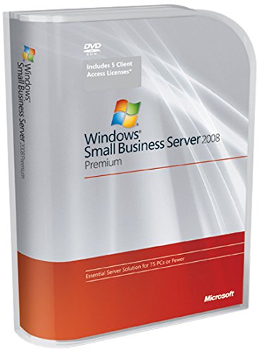 Microsoft Windows Small Business Server Premium 2008, 5 Dev CAL, OEM, DE - Sistemas operativos (5 Dev CAL, OEM, DE, 5 usuario(s), 60 GB, 4 GB, DEU, PC, 2 GHz)