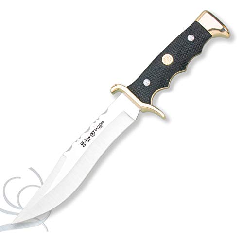 MIGUEL NIETO Cuchillo de Caza y Monte, Supervivencia, Acampada, Pesca. Modelo Gran Cazador. Fabricado en Albacete. Hoja de Acero AN58 de 18 cm. Empuñadura de ABS y Zamak. MIGUEL NIETO Cuchillo de Caza y Monte, Supervivencia, Acampada, Pesca. Modelo Gran Cazador. Fabricado en Albacete. Hoja de Acero AN58 de 18 cm. Empuñadura de ABS y Zamak.