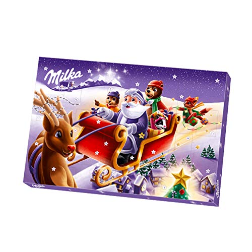 Milka Calendario de Adviento Navidad, 200g