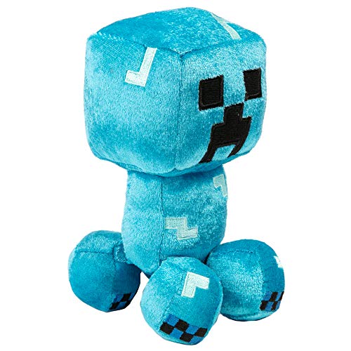 Minecraft Happy Explorer JX10175 Charged Creeper - Felpa, Color Azul