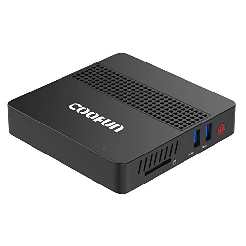 Mini PC Procesador Intel Celeron Apollo Lake J3455 (hasta 2.3GHz), 8G LPDDR4 /SSD 128GB Windows 10 Pro (64-bit) HDMI y VGA HD Display Dual WiFi USB 3.0 / BT 4.2 DIY M.2 NGFF SSD Mini PC Procesador Intel Celeron Apollo Lake J3455 (hasta 2.3GHz), 8G LPDDR4 /SSD 128GB Windows 10 Pro (64-bit) HDMI y VGA HD Display Dual WiFi USB 3.0 / BT 4.2 DIY M.2 NGFF SSD