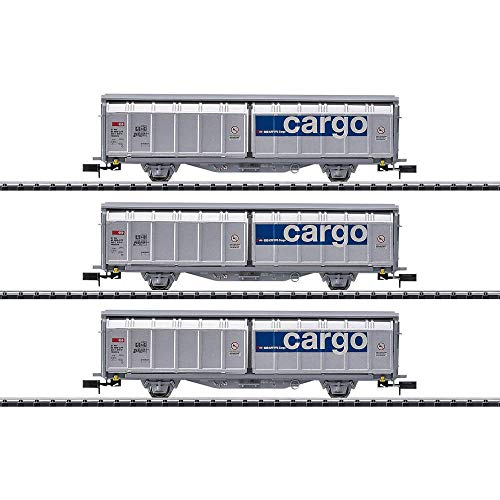Minitrix-3er-Set Schiebewandwagen Der Juego de 3 carritos de Pared deslizantes SBB Cargo. (15282) Minitrix-3er-Set Schiebewandwagen Der Juego de 3 carritos de Pared deslizantes SBB Cargo. (15282)
