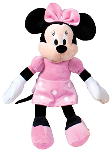 Minnie Mouse Peluche, Color Rosa (Famosa 760011896), Multicolor, 18 x 7 x 46