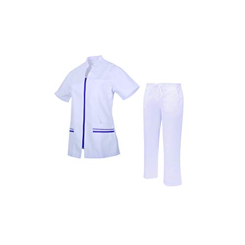 MISEMIYA - Casaca Y PANTALÓN Mujer Uniformes Sanitarios Uniformes MEDICOS CLINICAS Estética Médico Enfermería Casaca Y PANTALÓN Ref.702Q8 - XXL, Lila MISEMIYA - Casaca Y PANTALÓN Mujer Uniformes Sanitarios Uniformes MEDICOS CLINICAS Estética Médico Enfermería Casaca Y PANTALÓN Ref.702Q8 - XXL, Lila